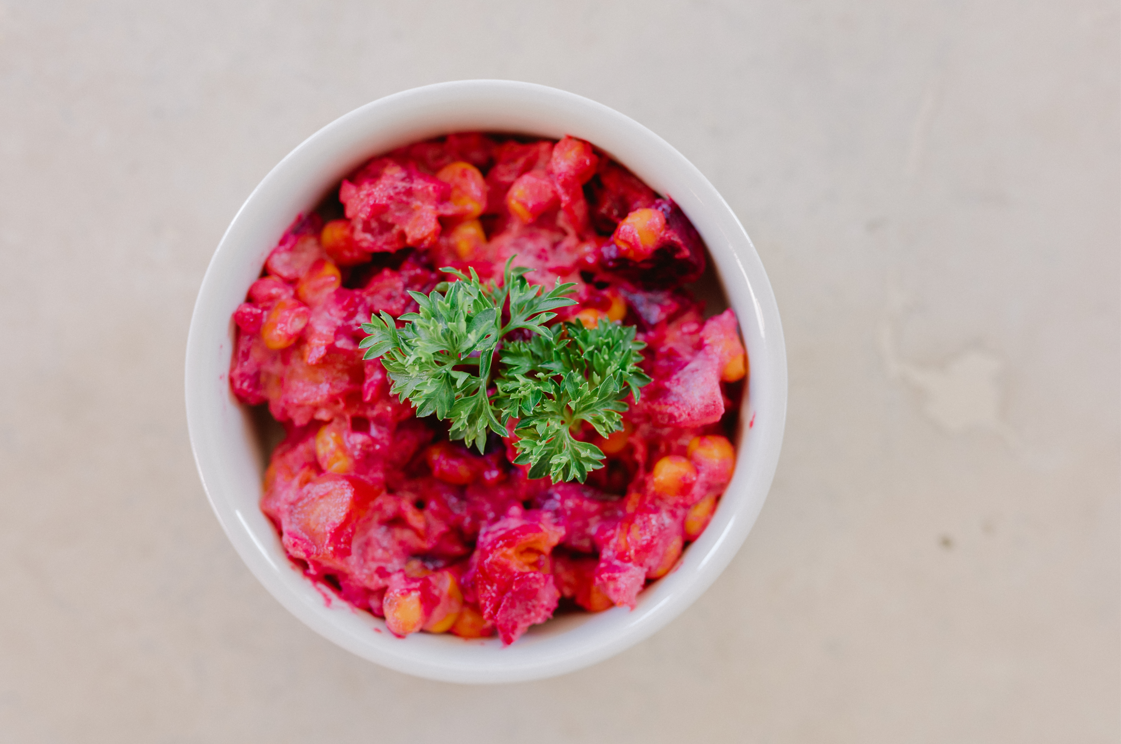 Salad Rouj (Red Beet Salad)